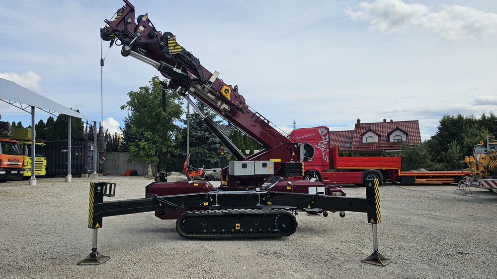 Mini żuraw JEKKO SPX 1275 usługi dźwigowe