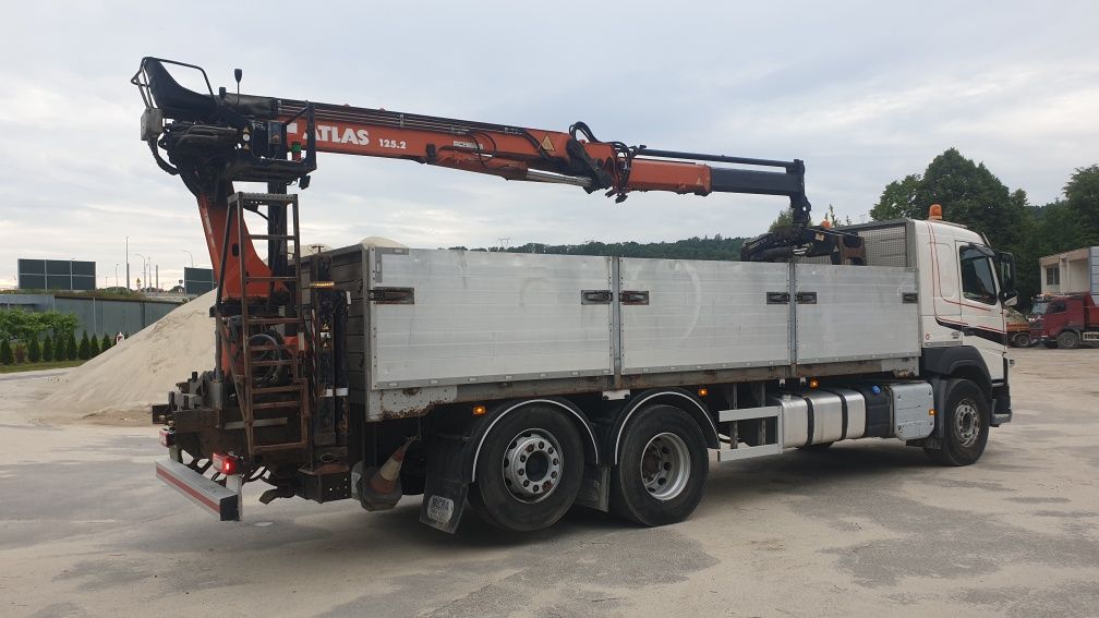 Volvo FM 460 / Zestaw Przyczepa Tandem / 6 X 2 / SKRZYNIOWY + HDS 2016