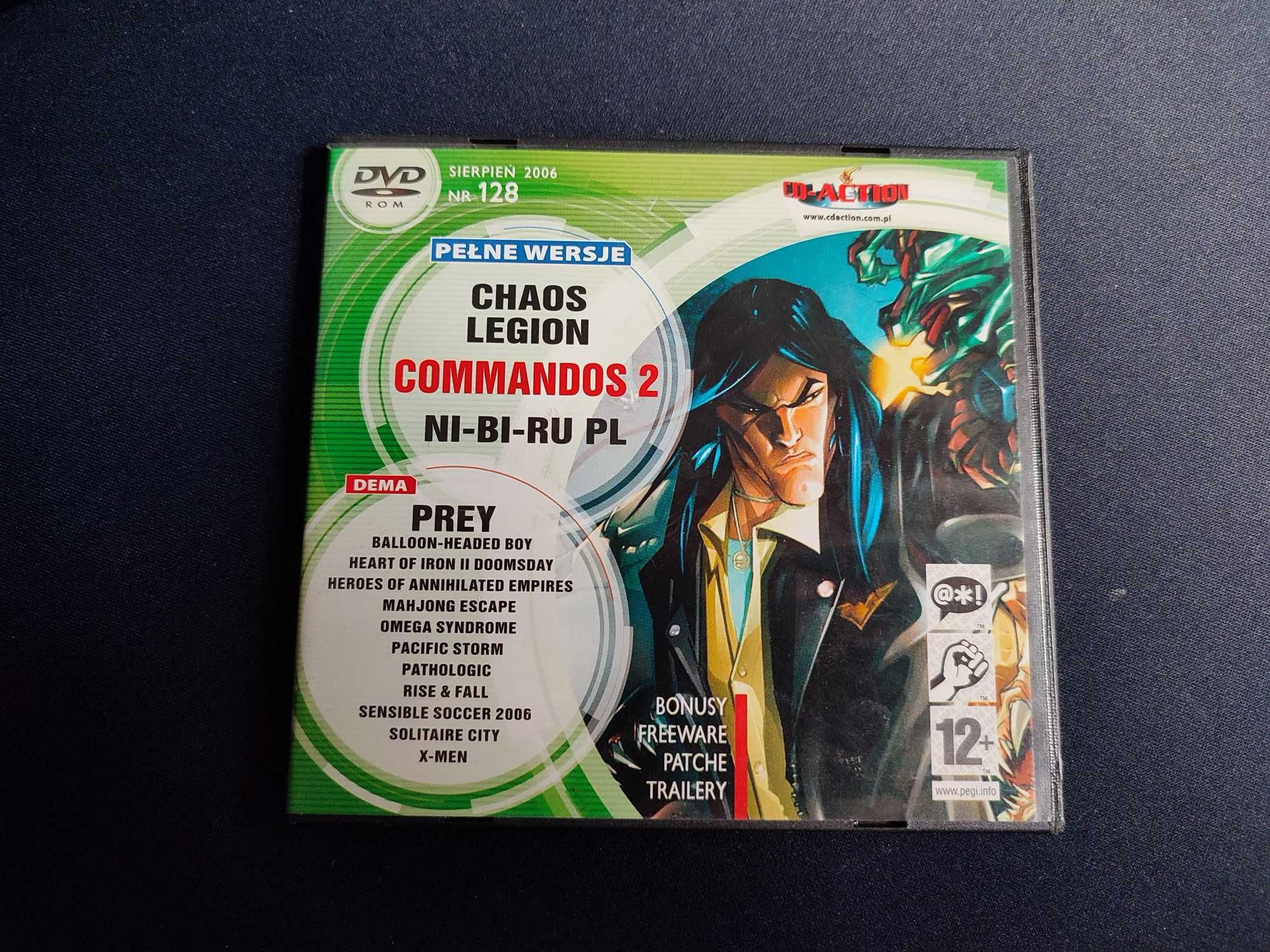 Commandos 2 + Chaos Legion + Nibiru: Wysłannik Bogów PL