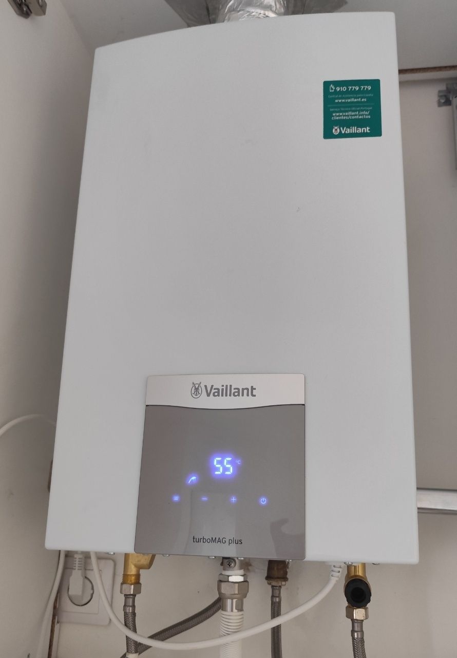 Esquentador Turbo Mag Plus 15L - VAILLANT - Garantia