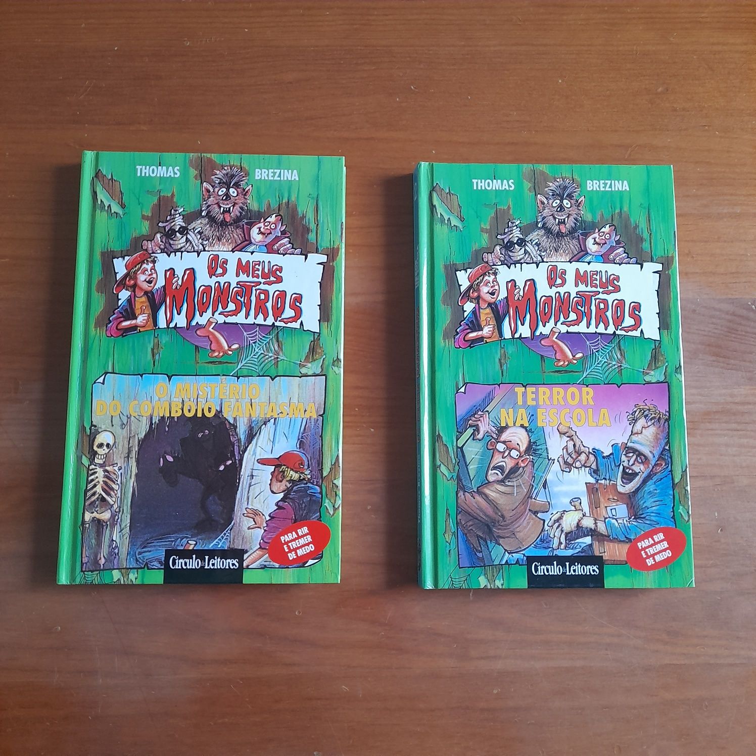 Os meus mostros livros coleção