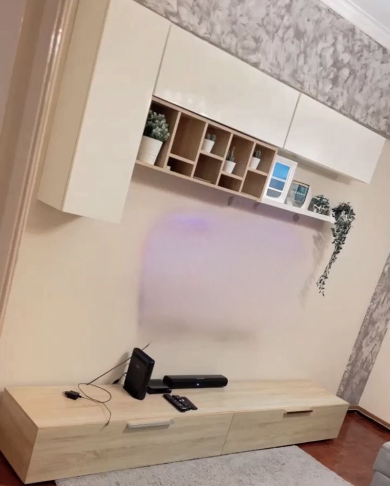 Movel sala Bege e branco