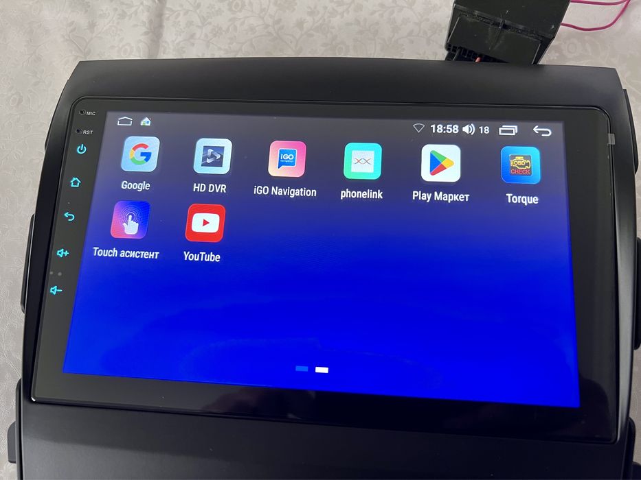 Магнітола Android 14 Mitsubishi Outlander Peugeot 4007 C-Crosser GPS