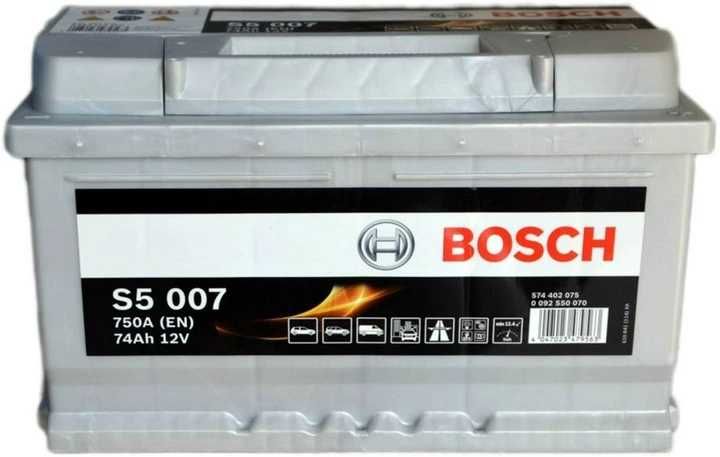 акумулятор Bosch 74Ah 750A S5 007