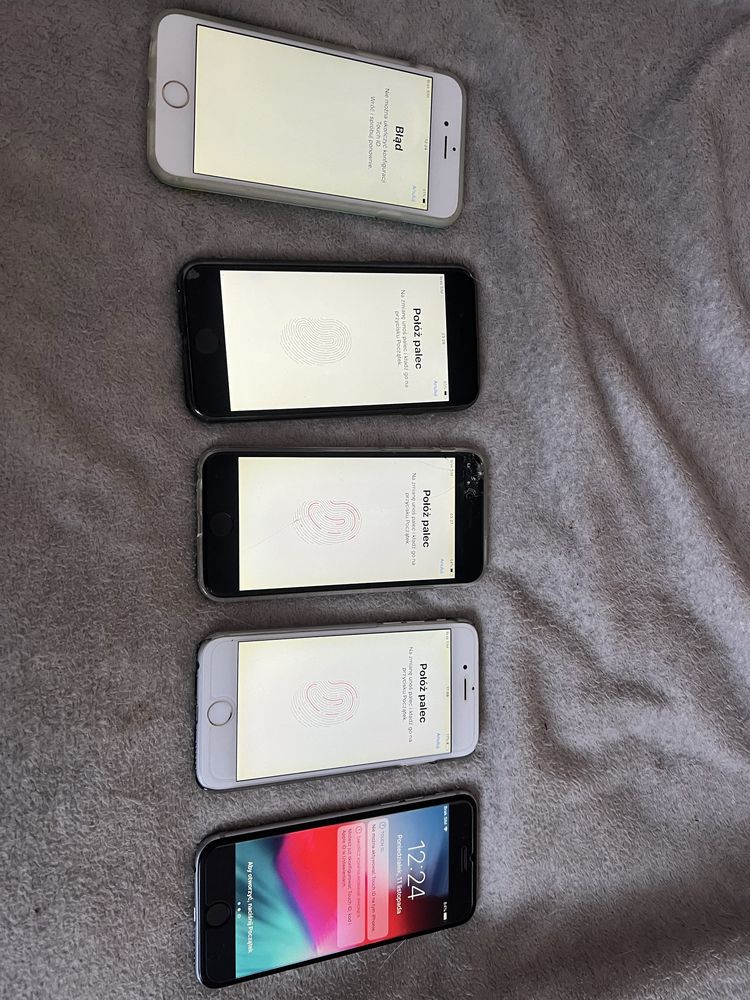 12 telefonów smartfon apple iphone 5 5s 6 7 zestaw