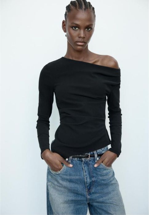 Кофта асиметрична zara