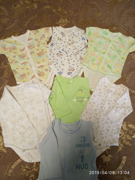 7 бодіків 0-4 місяці