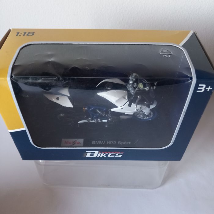 Lote Motas Welly 1/18, BMW, Yamaha, Agusta, Novas na Caixa