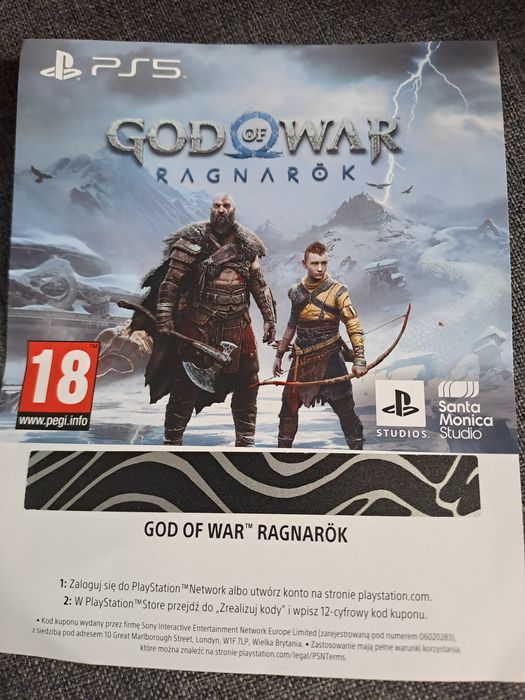 Kod God of war ragnarok