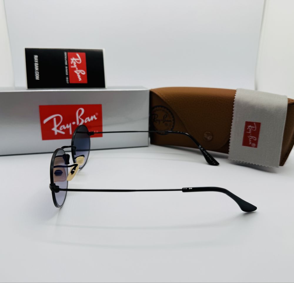 Солнцезащитные очки Ray Ban Oval 3547 Black|Blue Gradient