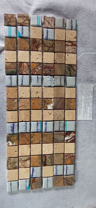 Płytka ścienna listwa mozaika VIRGA 2,8x45