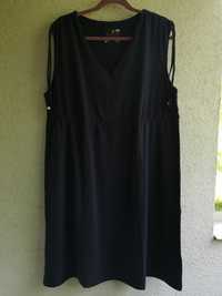Sukienka letnia rozmiar 48 nowa, Tchibo, granatowa, bez rękawów,