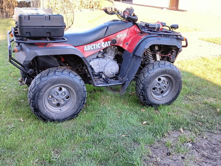 Witam sprzedam quada Arctic cat 400 4X4