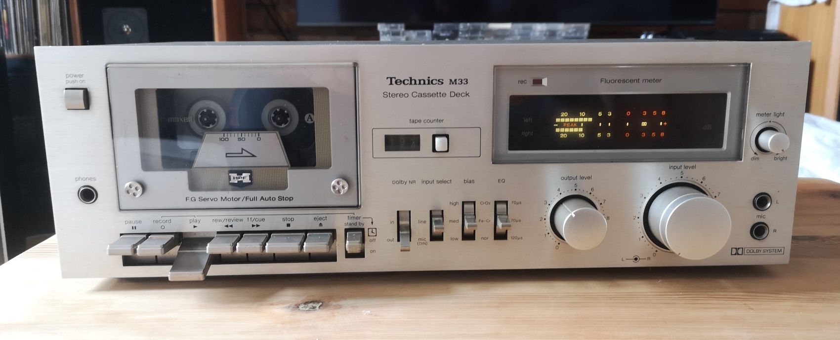 Technics rs m33 magnetofon