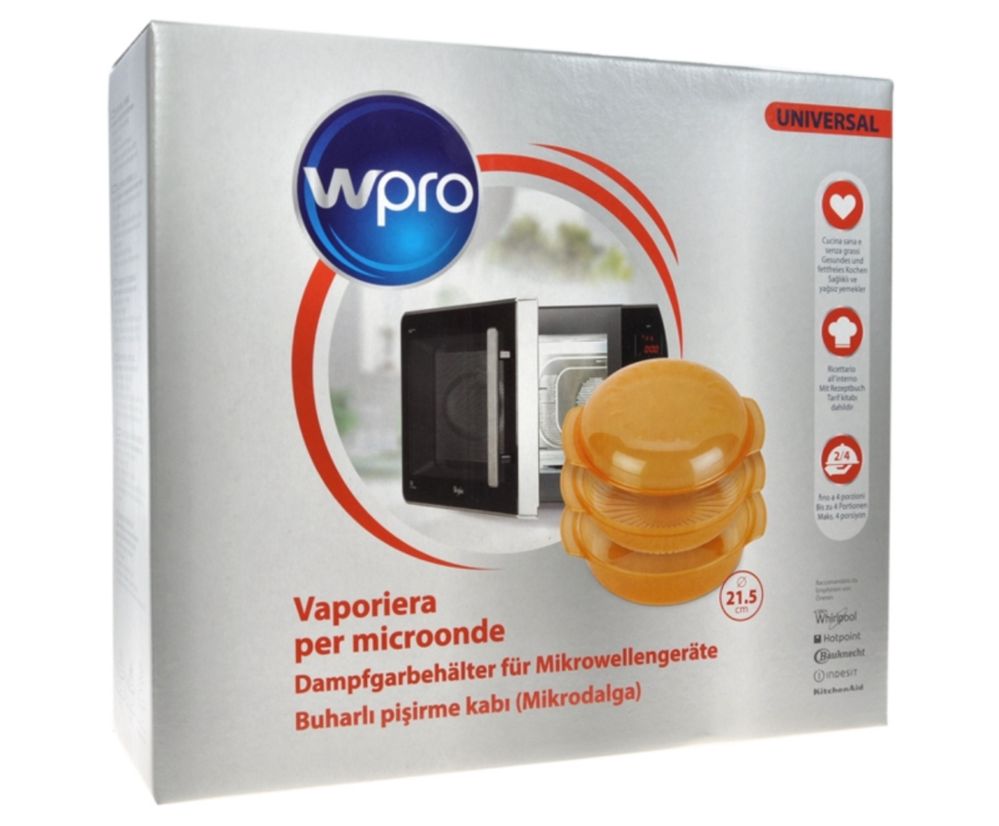 Naczynie do gotowania na PARZE w MIKROFALI WPRO