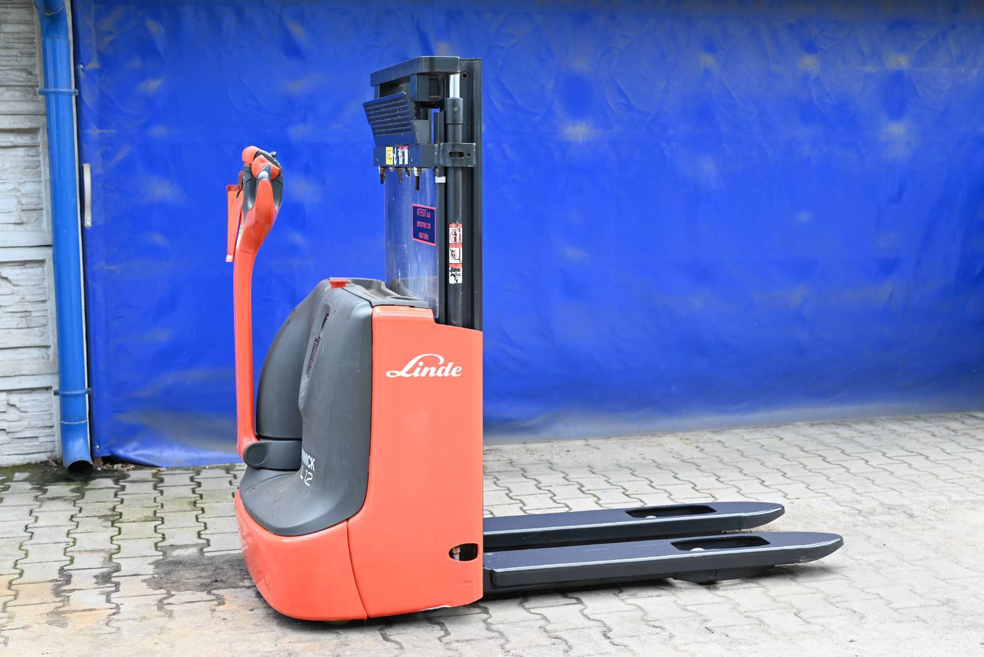 Paleciak elektryczny Linde L12 Duplex 210cm 2017rok FHP 283