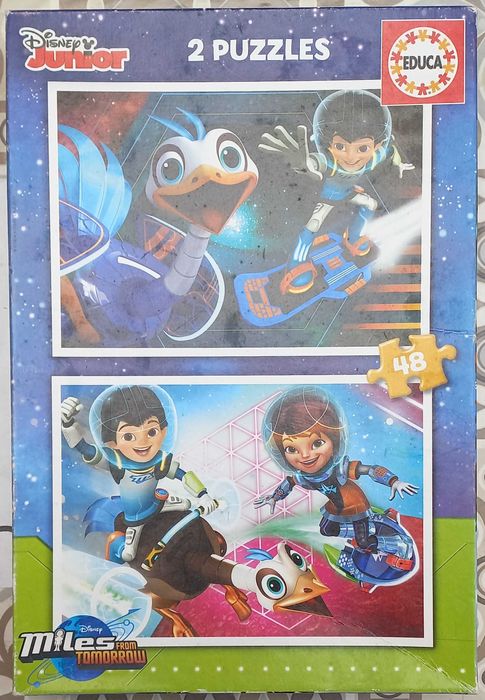 Puzzles Infantis Cars e Miles