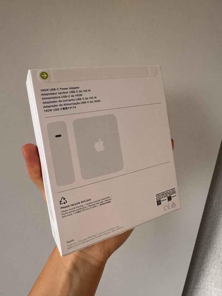 Power adapter Mac 140w оригінальна зарядка блок живлення для ноутбука
