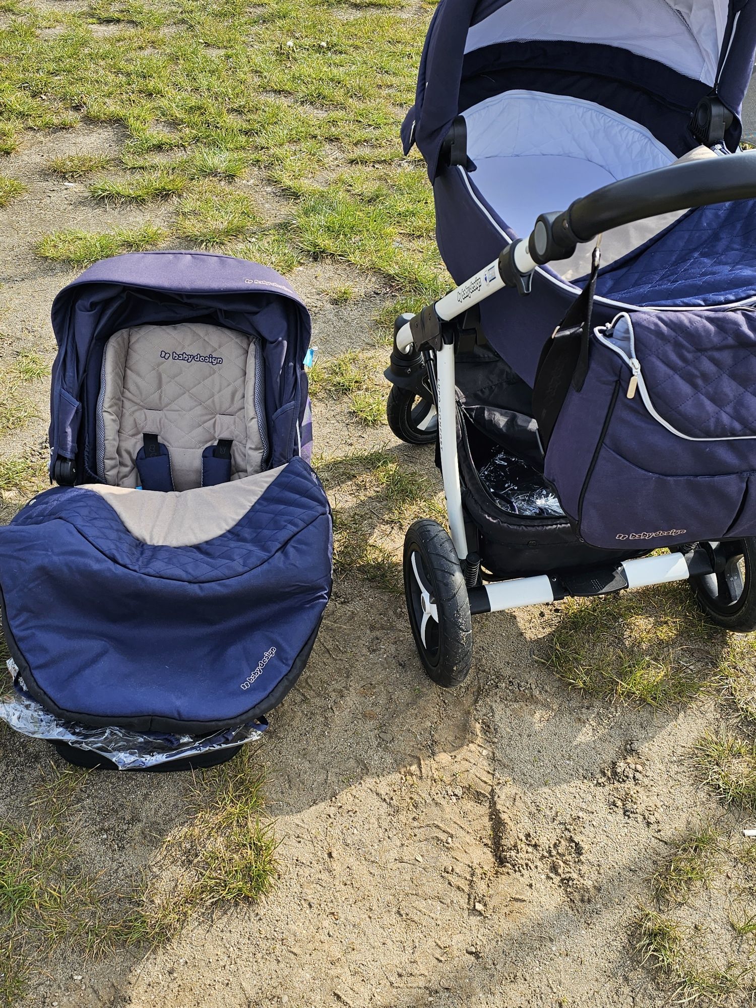 Wózek głęboko spacerowy baby design Lupo comfort