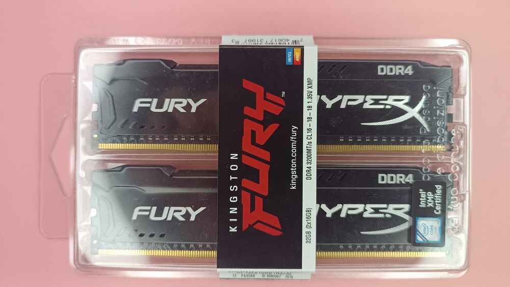 Оперативна пам’ять HyperX Fury DDR4 2666MHz 8GB (2×4GB) 1.2V