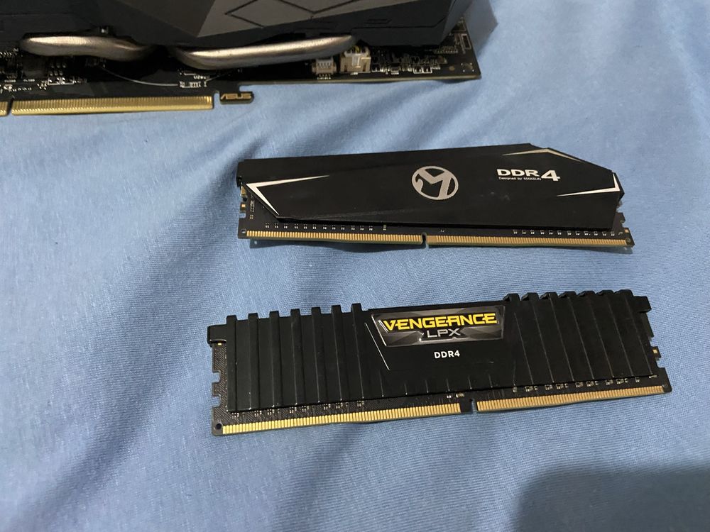 Kit upgrade pc: Placa gráfica - Rx570 Asus Rog Strix + Intel I5 9400F