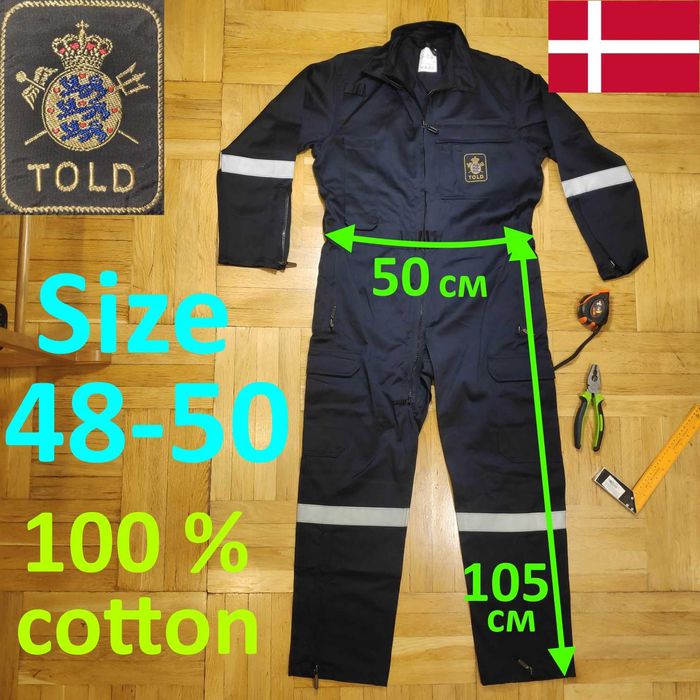 НОВИЙ 48-50 розмір крутий Комбінезон 100% cotton Данія