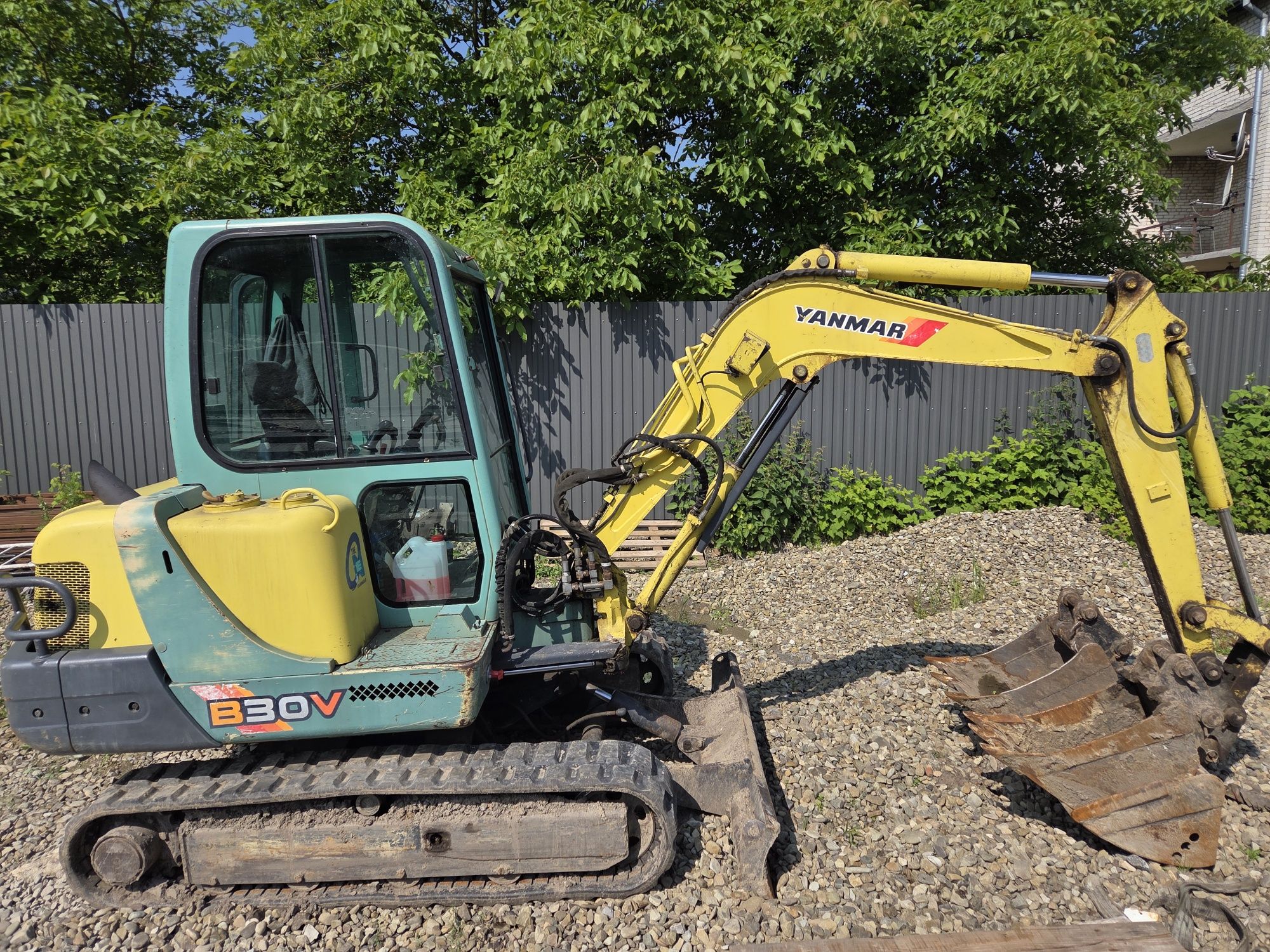 YANMAR B30V 2001рік Міні ескаватор гусиничний