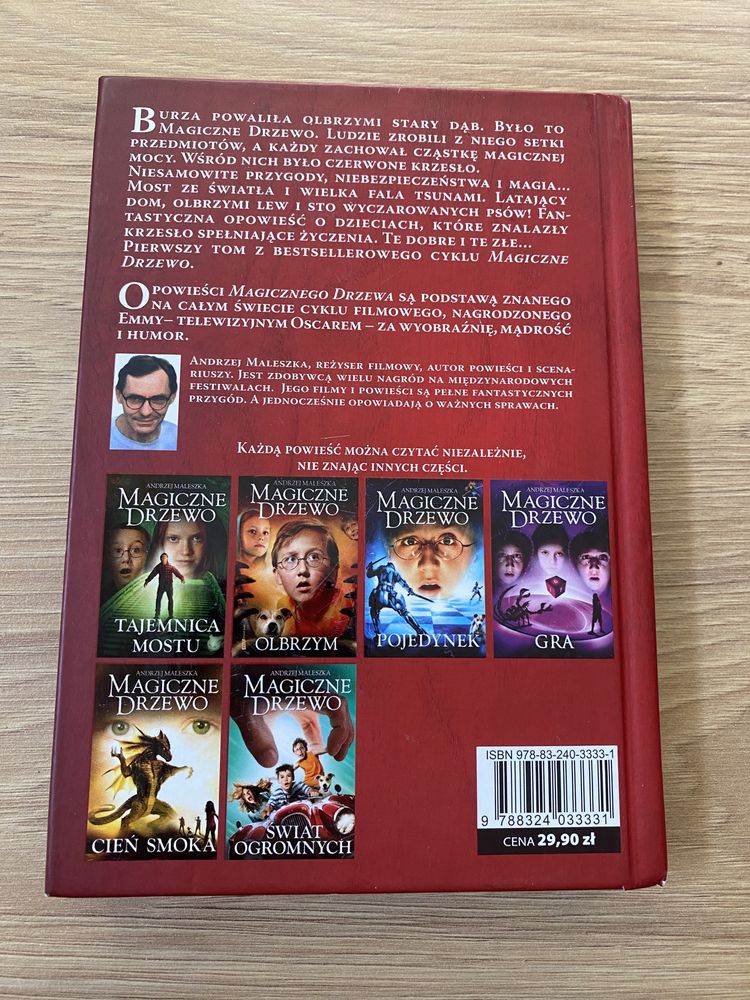 Książka ,,Magiczne drzewo- Czerwone krzesło”