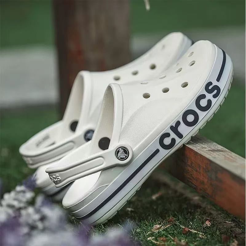 Crocs white Крокси білі унісекс