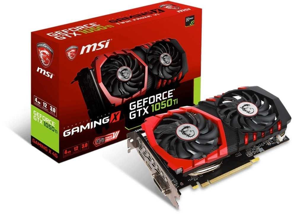 Відеокарта MSI PCI-Ex GeForce GTX 1050 Ti GAMING X 4GB GDDR5