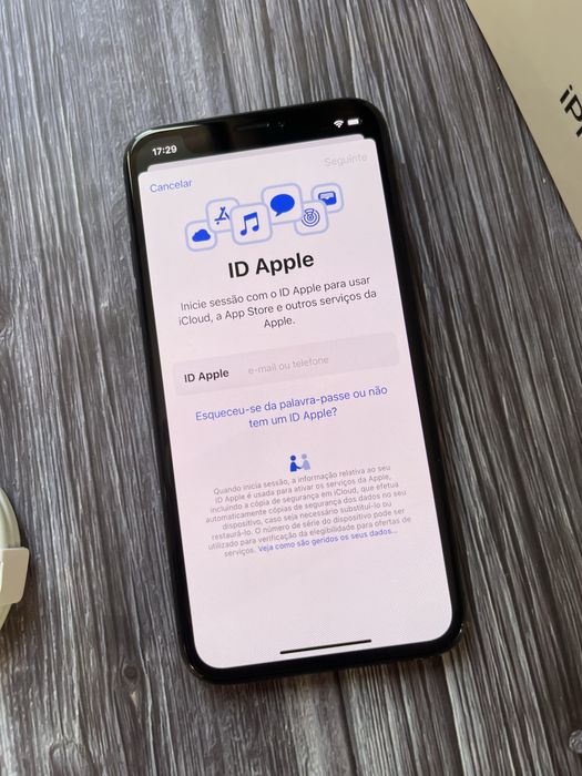  IPhone X 64GB Preto Desbloqueado