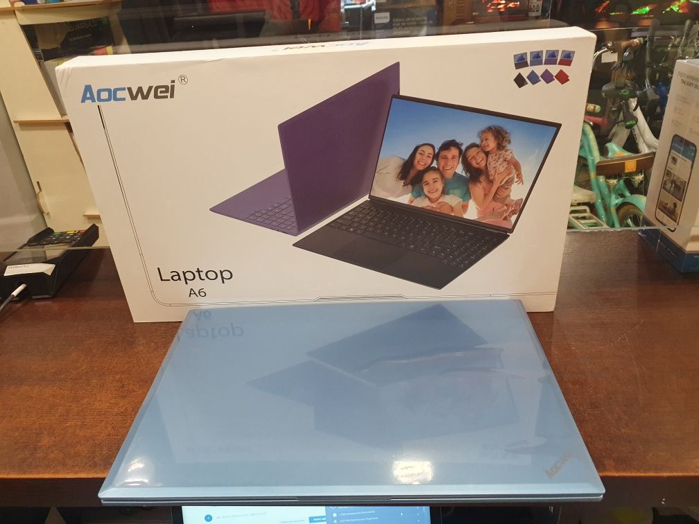 Laptop AOCWEI A6 16" 2K IPS Intel N5095 12/512GB SSD W11