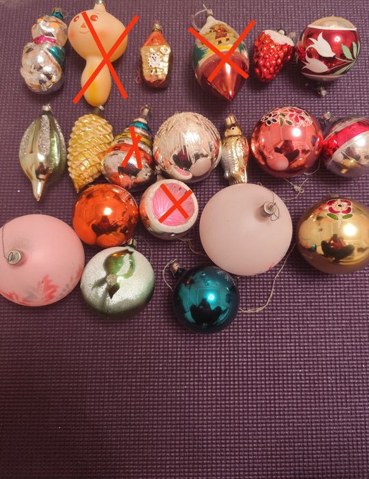 Ёлочные игрушки СССР