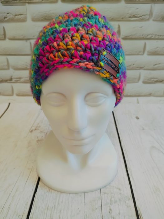 Opaska jesień zima handmade rękodzieło