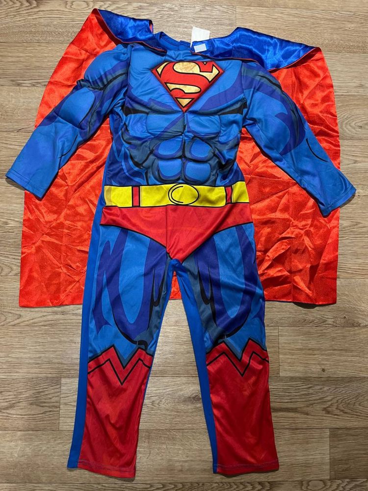 Костюм супергерой 5-6 років супермен зріст 110-120