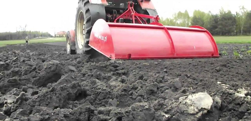 Грунтофреза польська Wirax 1.60м,  навісна фреза, почвофреза до Т 25