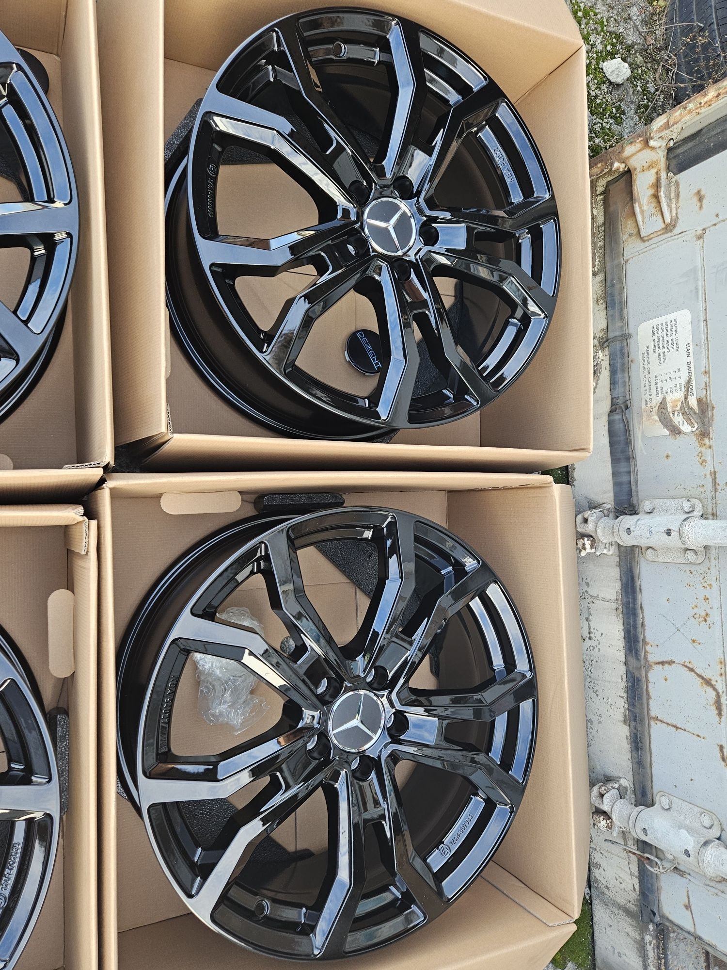 Felgi aluminiowe 5x112 8jet 30 19" mercedes glc