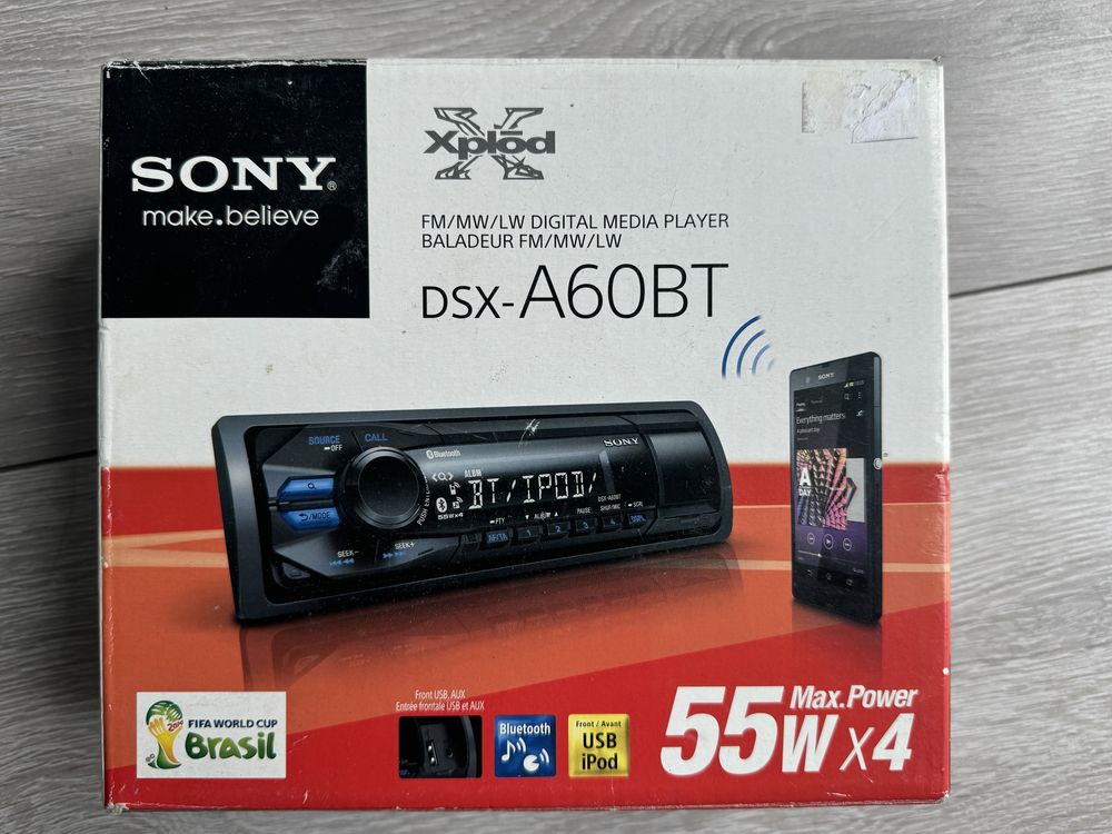 Radio Sony  DSX-A60BT