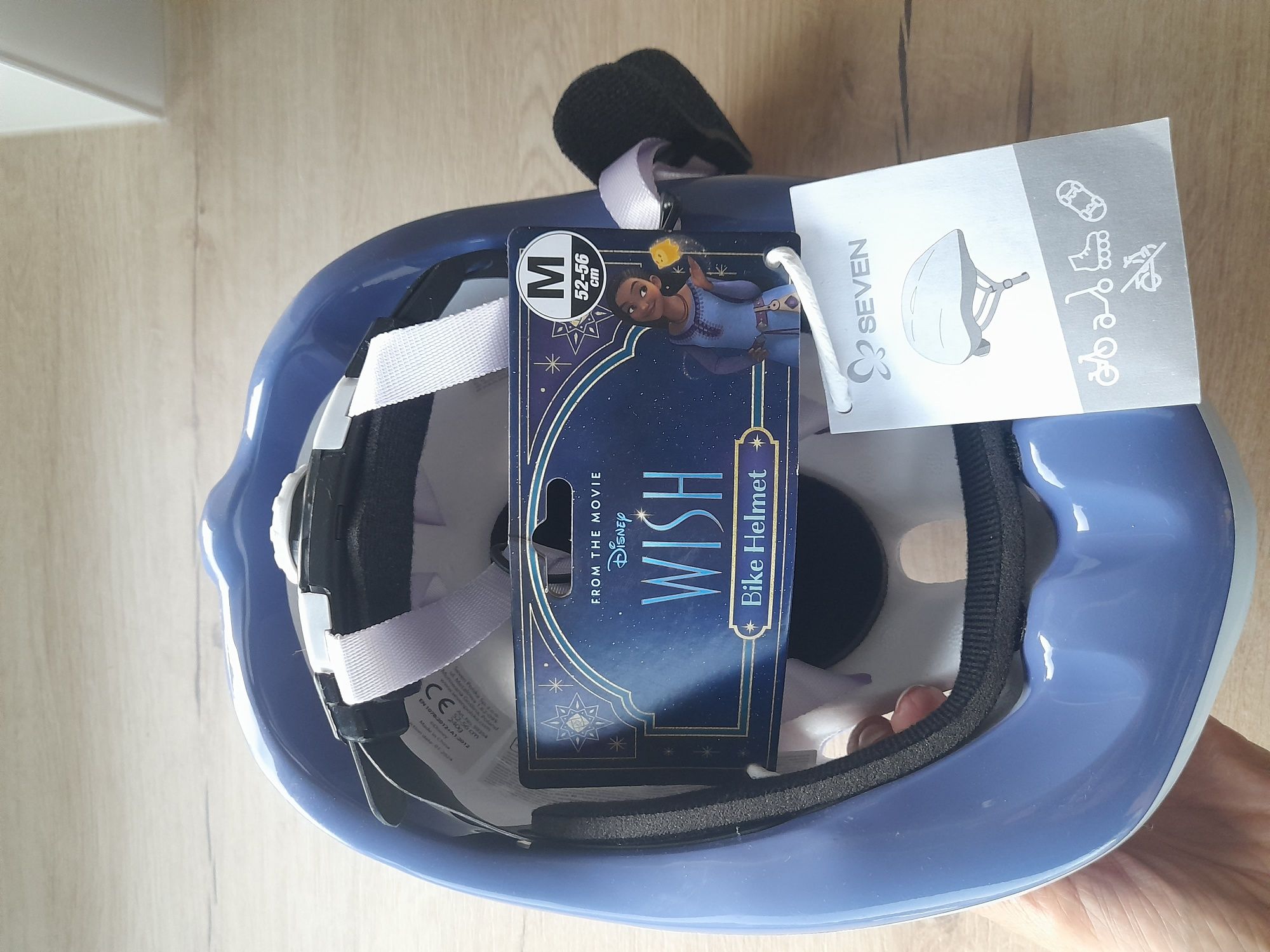 Nowy kask rowerowy Wish roz. M 52-56cm