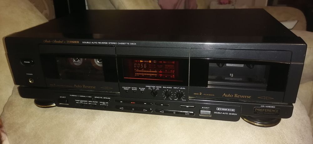 Fisher cr-w9060 HI-FI касетна дека. Дуже рідкісна.