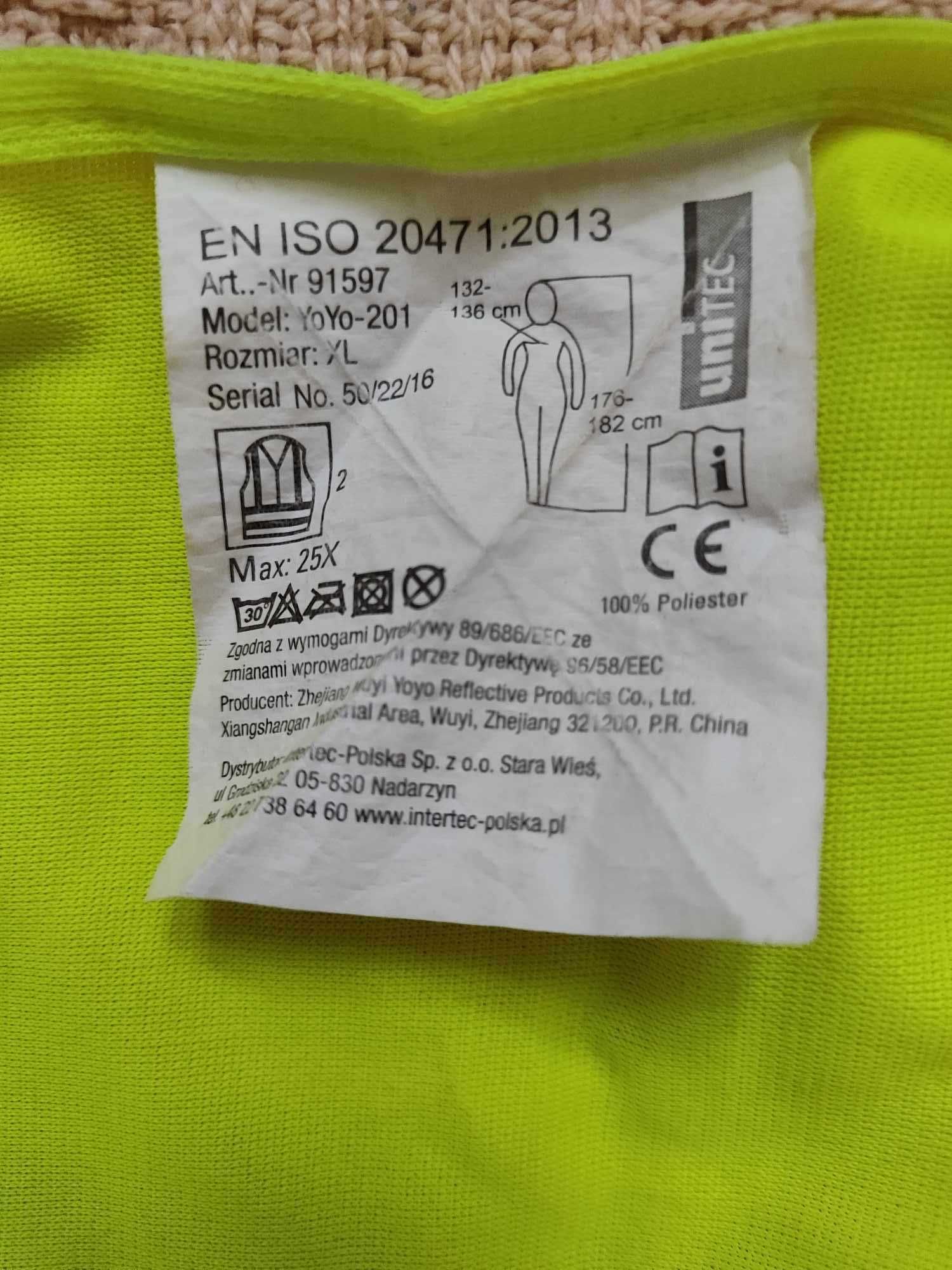 Kamizelka odblaskowa