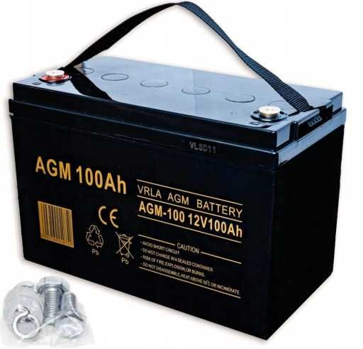Інвертор Volt Polska 800W + Акумулятор 100Ah 2в1 ДЖБ ИБП Безперебойник