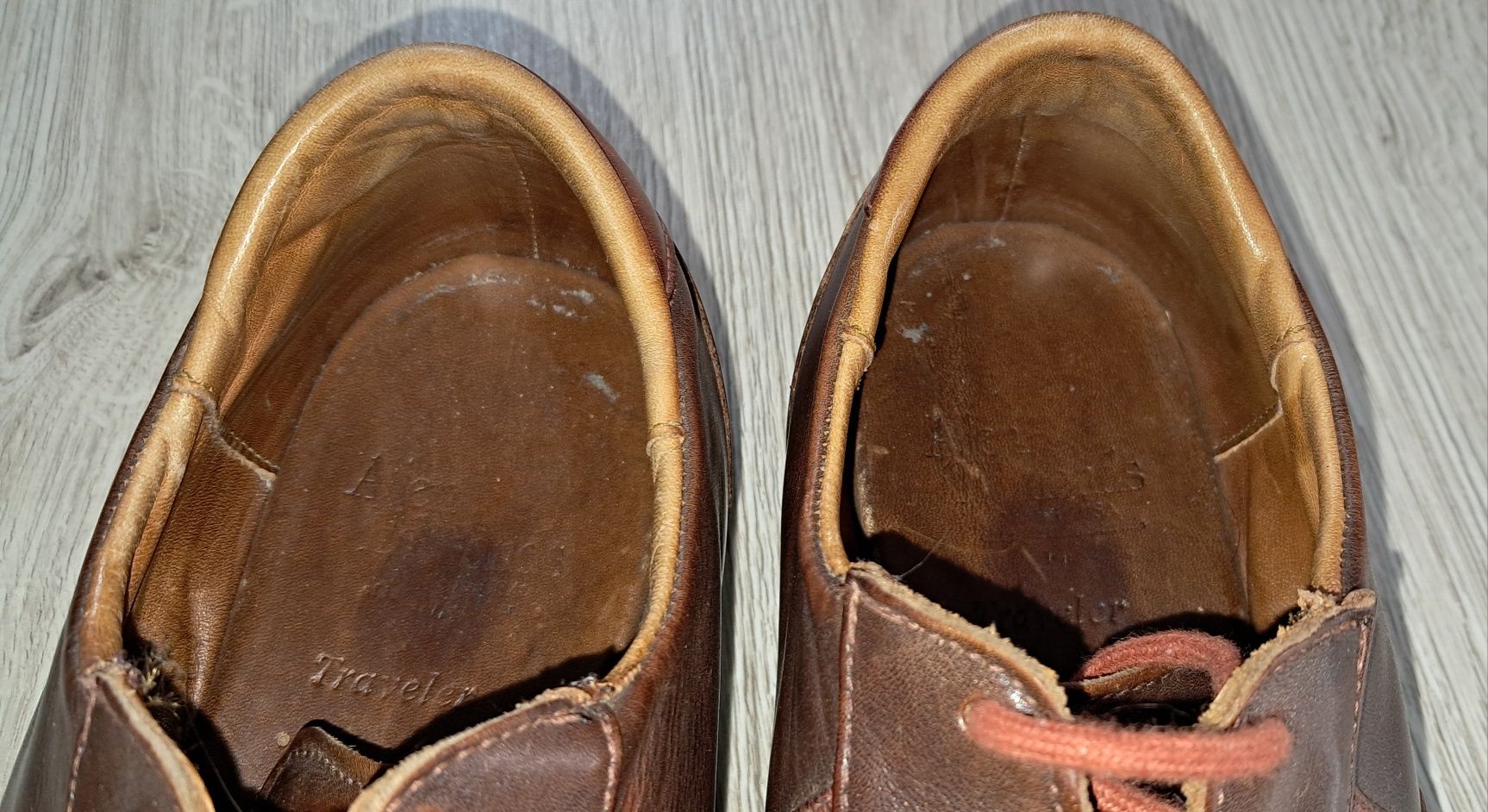 Allen Edmonds Traveler buty męskie skórzane brązowe USA size 9 EUR 43