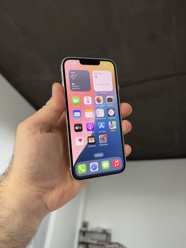 Apple iphone 13 128 gb як новий айфон білий