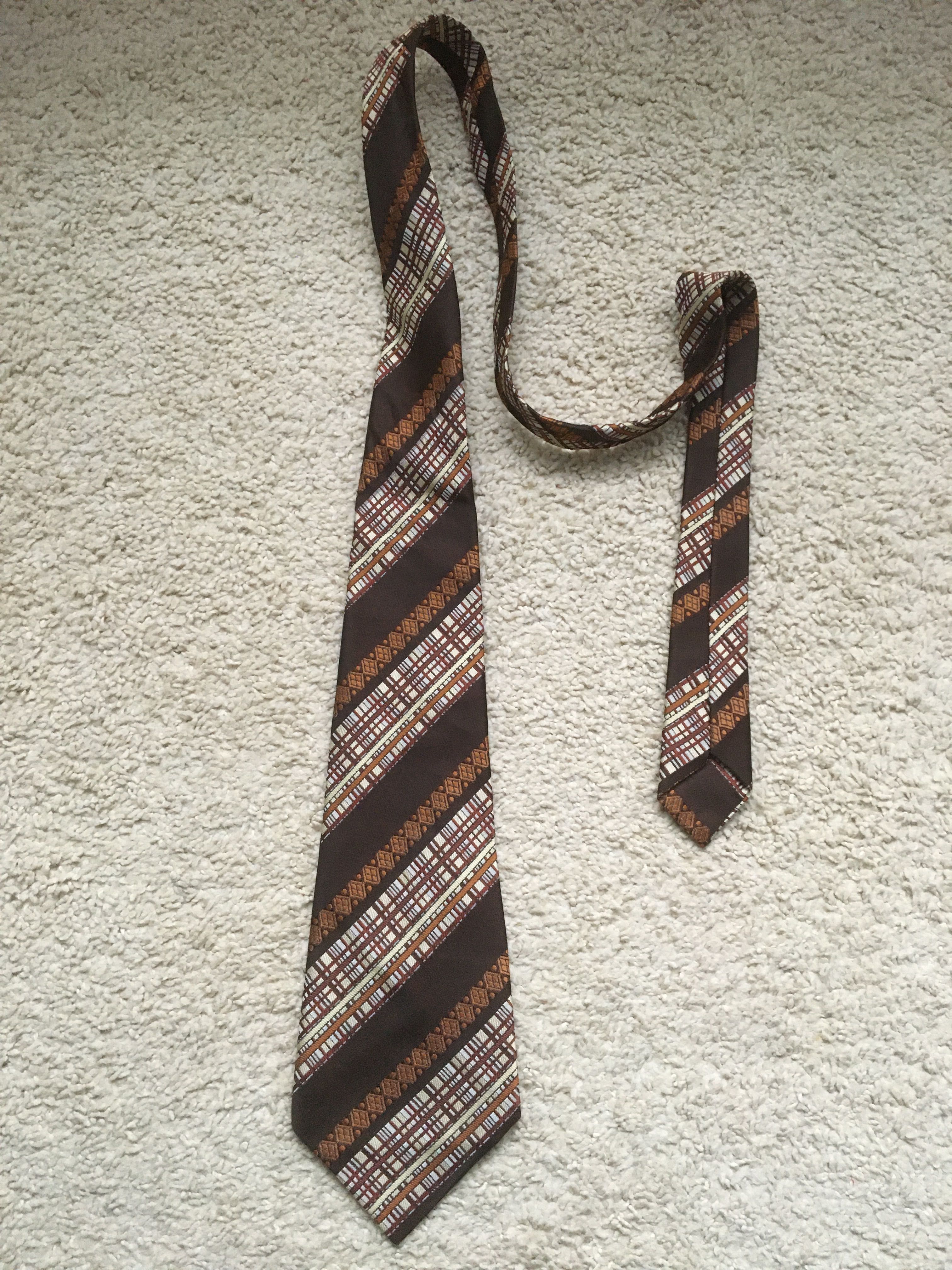 Nowy krawat, krawaty PRL Miranda Turek, vintage, retro