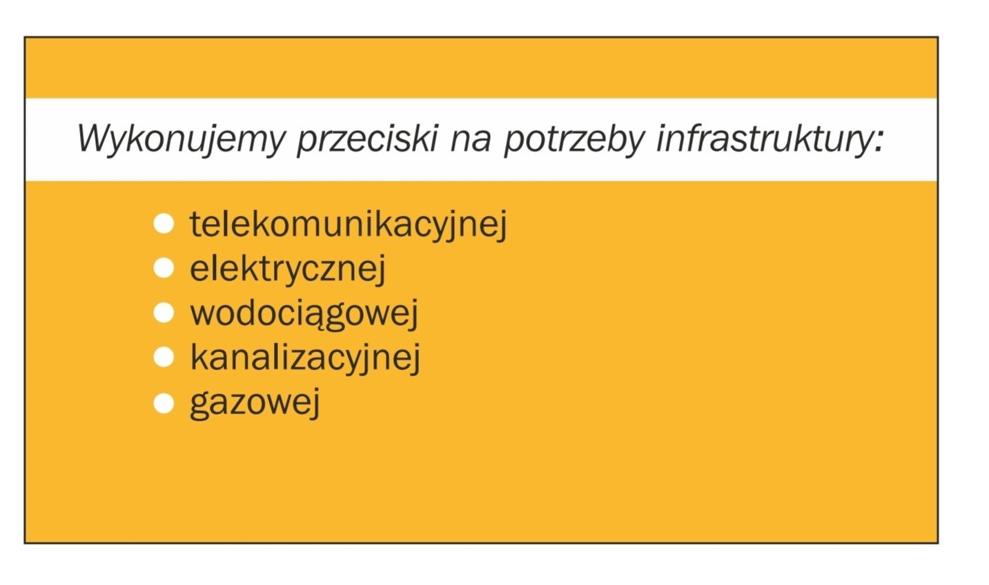 PRZECISKI kretem  przewierty, WBIJANIE RUR  pod drogą kostką itp  KRET