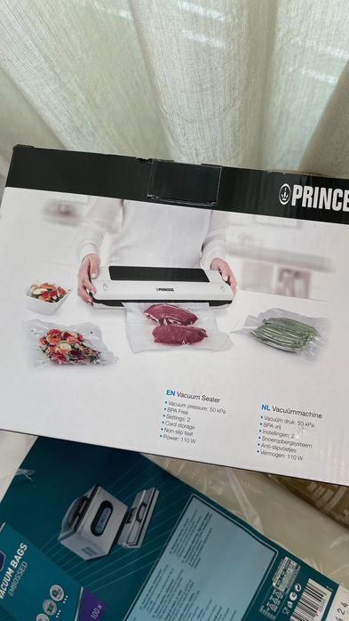 Seladora a vacuo PRINCESS + sacos para embalar