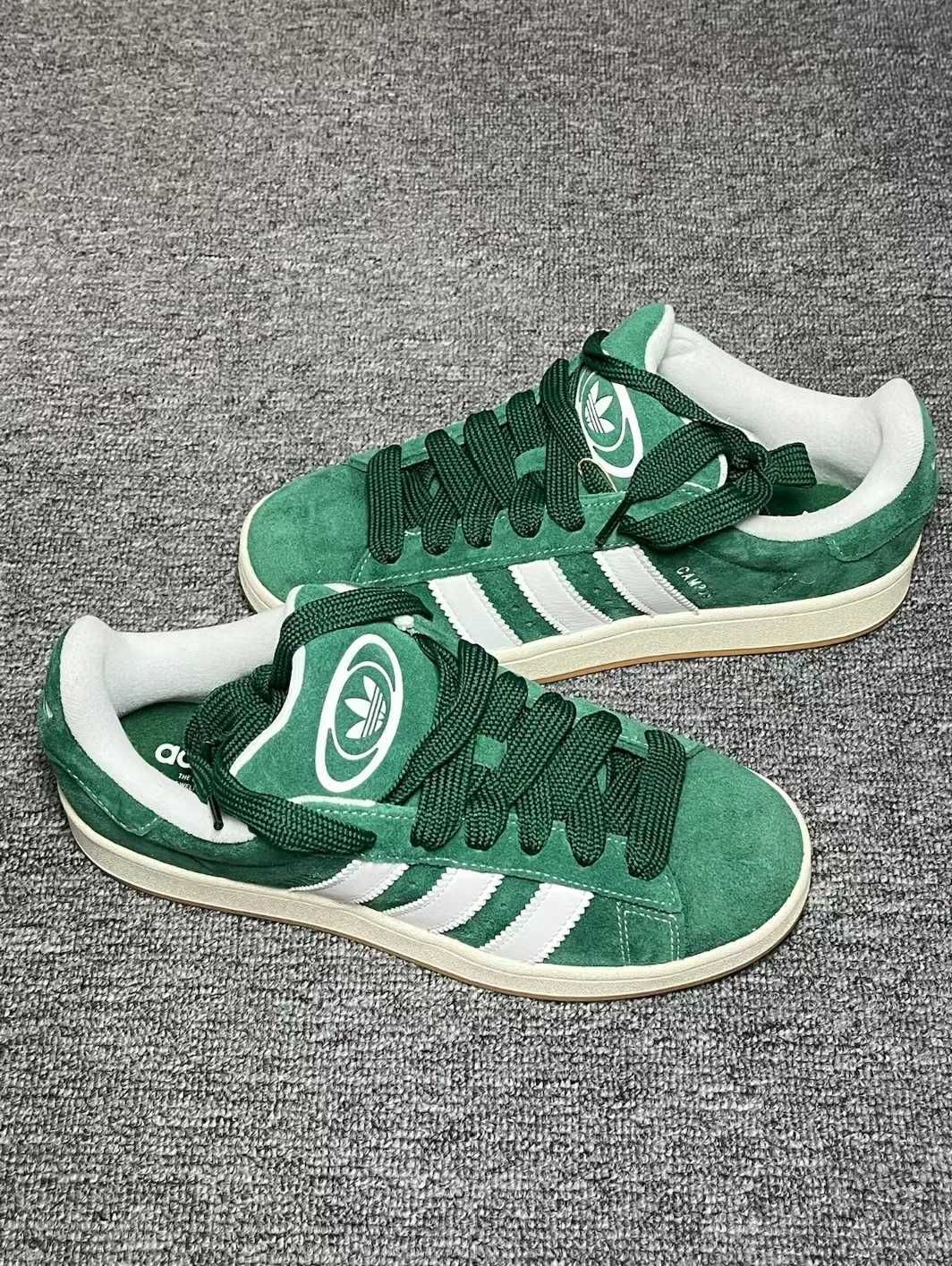 Adidas Campus 00s Dark Green Cloud White 38