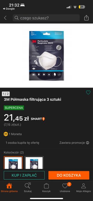 Zestaw maseczek medycznych ffp2 nowe