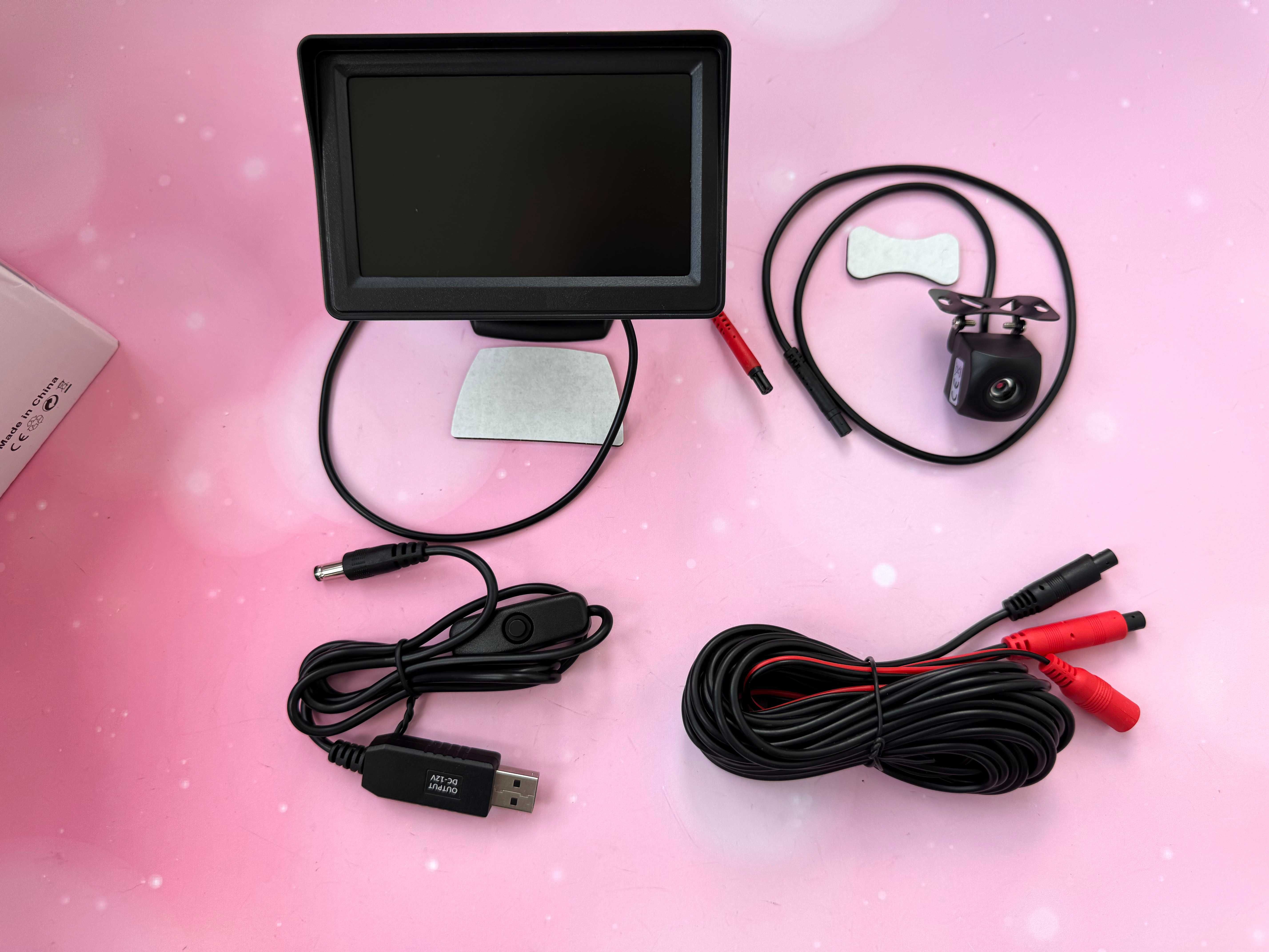 Монитор + камера с ПИТАНИЕМ ОТ USB